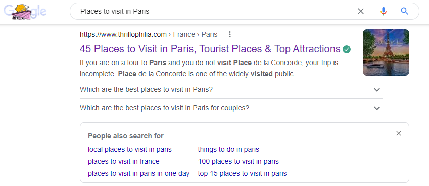 パリで訪れるべき場所 人々がよく尋ねるフレーズ